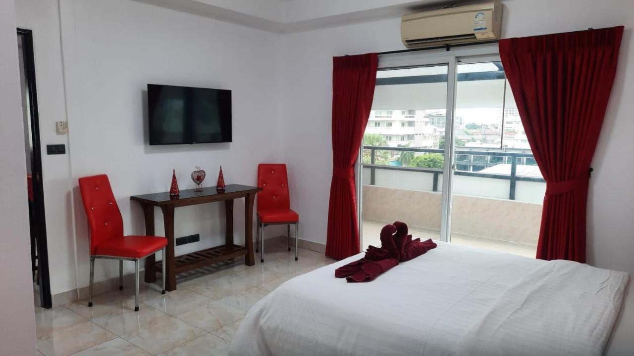 Happy Beach Jomtien Guesthouse Exteriör bild